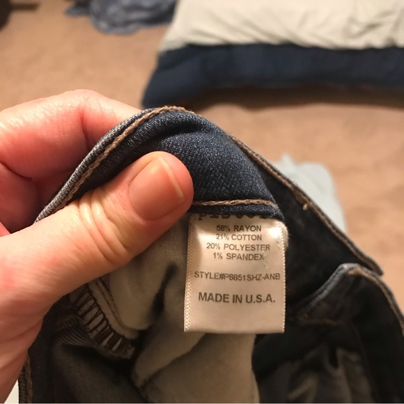 Pistola Distressed Lighter Wash Denim Jeans - Picture 6 of 8